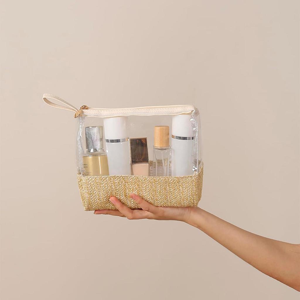 Портативная косметичка Женский кейс для макияжа Органайзер для помад Прозрачный мешочек Дорожная косметичка Кейс для красоты