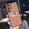 Cartoon Cute Cow Spots Cover For Samsung Galaxy S25 S24 S21 S22 S23 Ultra S9 S10 Plus S24 FE S21 FE Phone Case