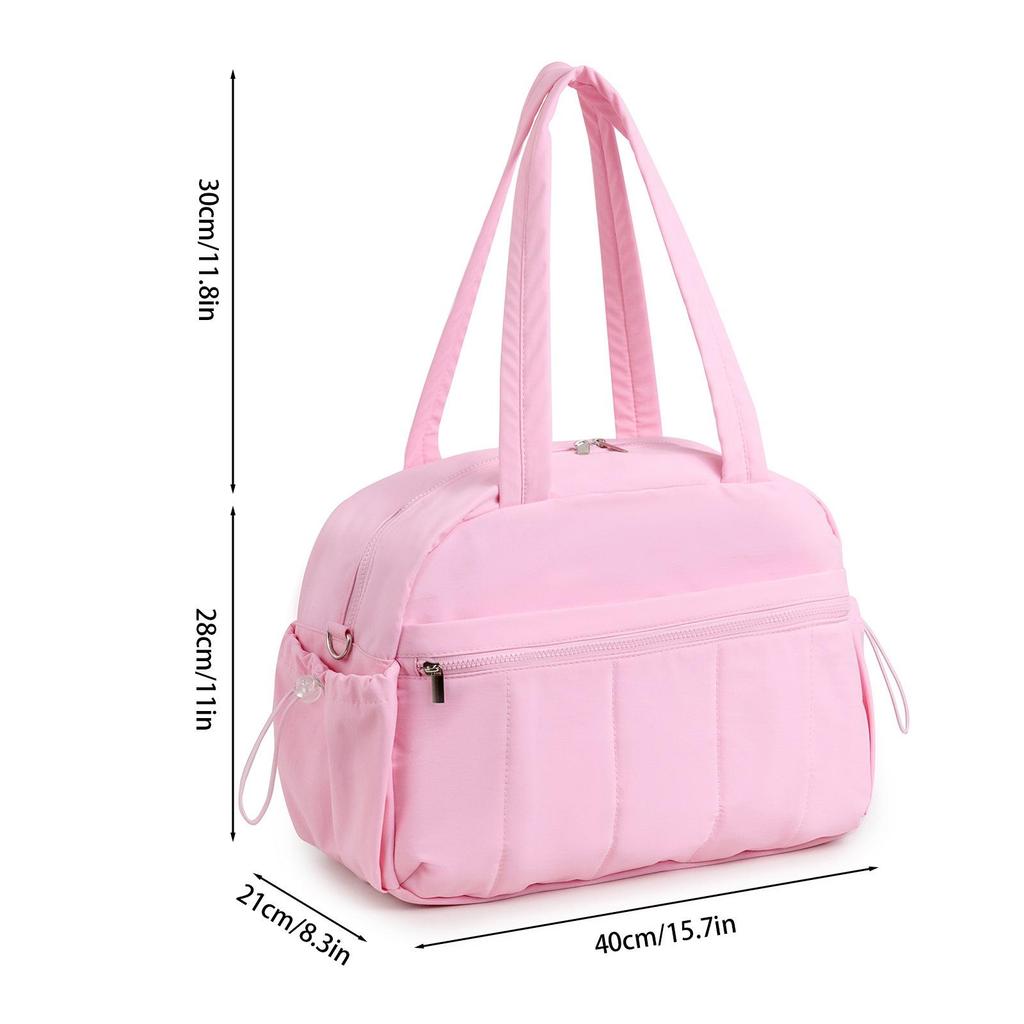 Women's Large Capacity Waterproof Travel Tote & Gym Bag