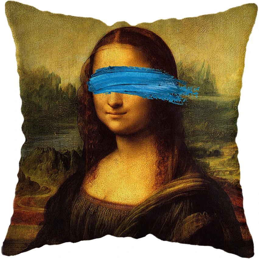 Классические европейские забавные фигурки, наволочки для подушек, наволочки для подушек, украшения для дома, забавные фигурки, пускающие мыльные пузыри, наволочки