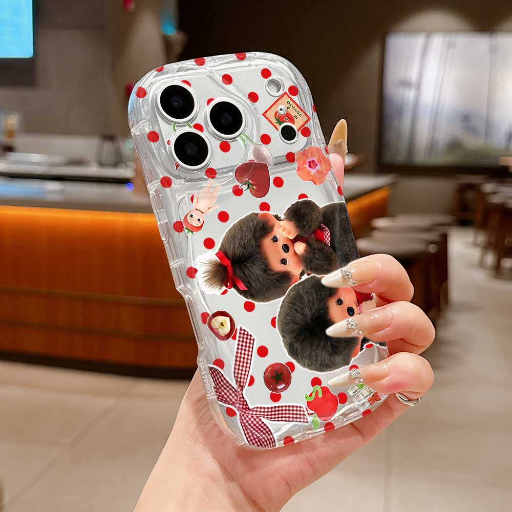 Милый Чехол для Телефона Ins M-Monchhichis Для Samsung Galaxy A17 M16 A56 A36 A26 A16 A06 A15 A54 A34 A24 A14 A04 A13 A73 A53 4G 5G