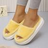 Мода Новые Весенне-Осенние Женские Домашние Противоскользящие Туфли на Плоской Подошве в Парном Стиле Женские Модные Простые Шлепанцы С Открытым Носком Женские