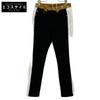 Burberry 8016385 Black X White Sightline Denim Pants Bottoms 26 blackUsed