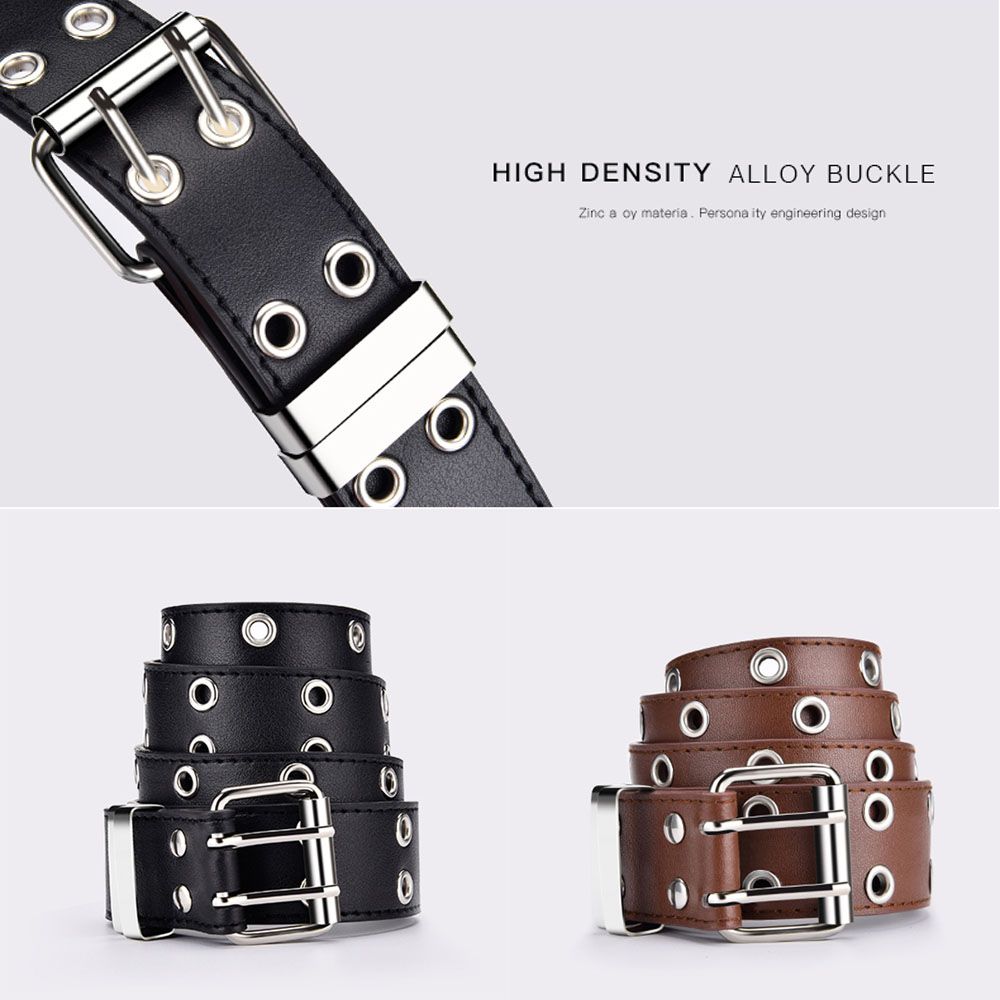 Аксессуары для одежды из ПУ кожи Джинсовые пояса Панк пояс на талию Готический пояс Регулируемые ремни