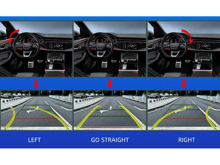 HD Камера заднего вида BMW с функцией ночного видения для F30, F10, F11, X3 F25, F31, F46
