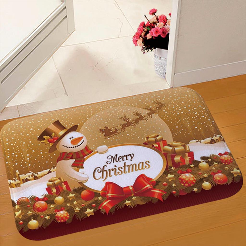 Christmas Doormat Santa Claus Carpet Merry Christmas Decorations For Home 2025 Xmas Navidad Natal Xmas Gifts Happy New Year 2026
