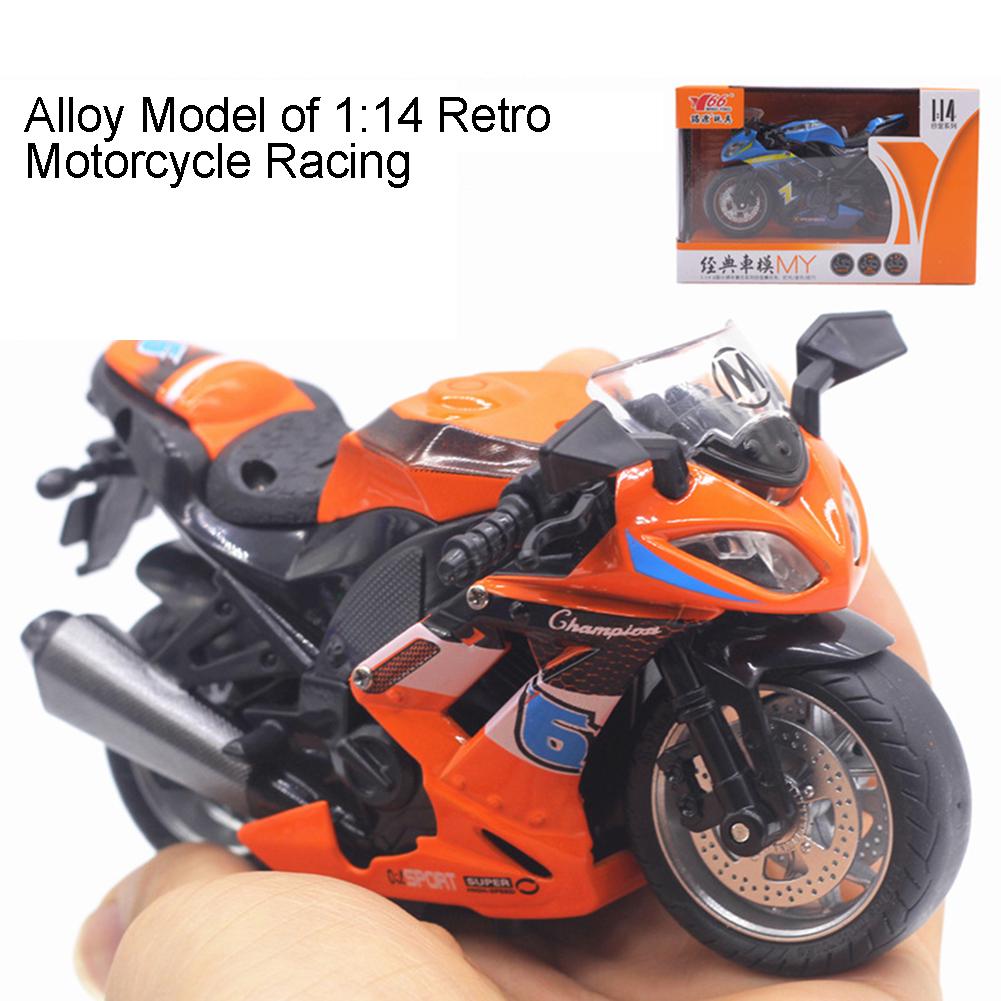With Pull Music Motorcycle Model Learning Simulation Kids Toy