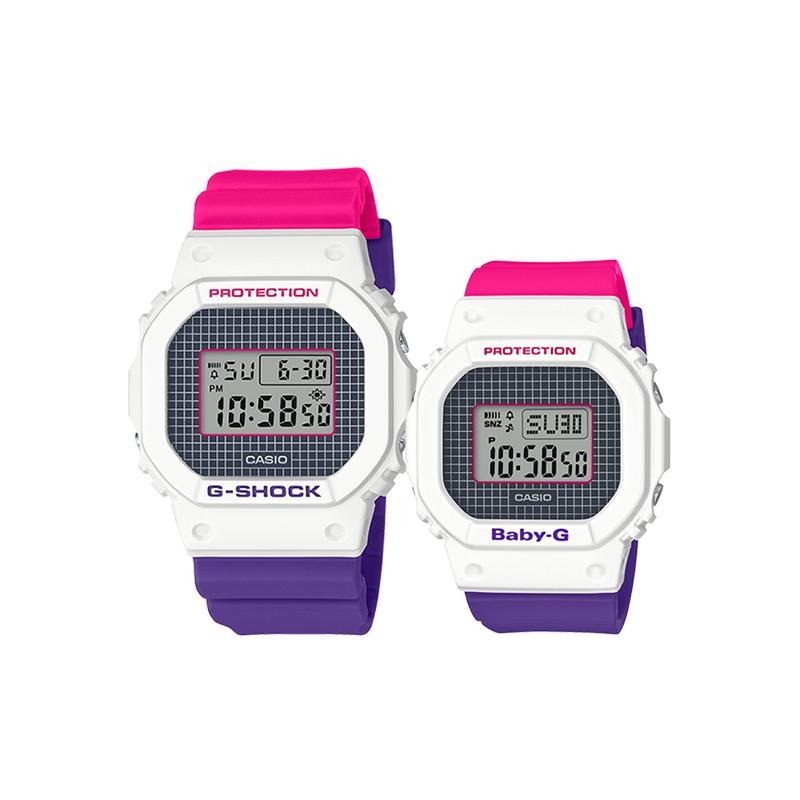 Casio Серия часов-DWBGD, водонепроницаемый и ударопрочный механизм, кварцевый механизм, полимерный ремешок, японские и корейские DW-5600THB-7PR&BGD-560THB-7PR