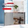 Punch-Free Retractable Pet Barrier: Dog & Cat Isolation Fence