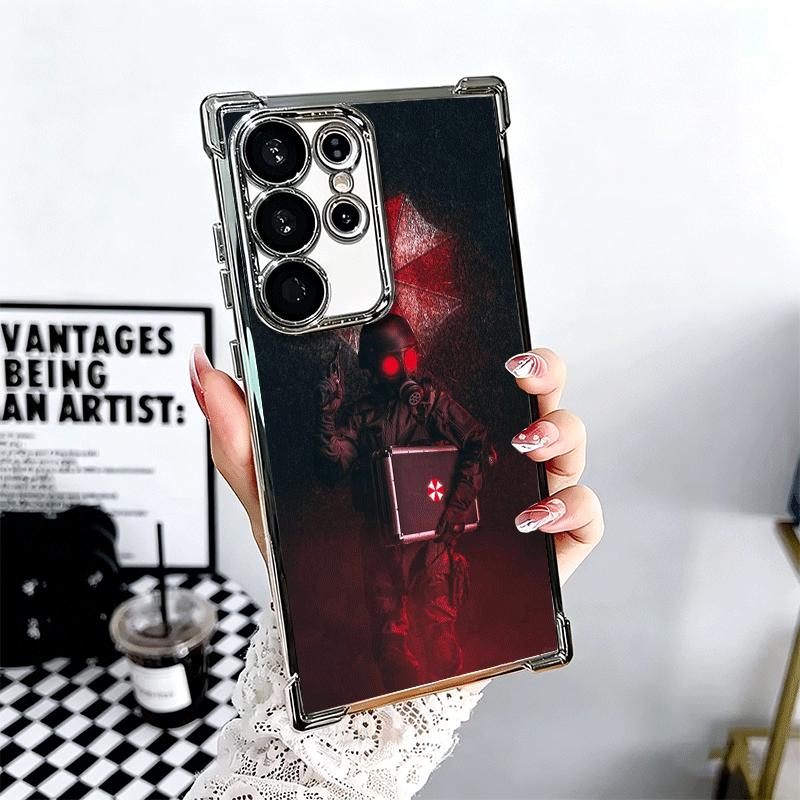 R-Resident-Evil Игровой Мягкий Чехол Для Телефона Для Samsung Galaxy S26 Ultra S25 Edge S24 FE S23 Plus S22 S21 + S20 Покрытие Защита От Падения Funda