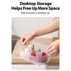 Clear Plastic Food Storage Organizer Removable Dividers Spice Storage Box  Small Items Storage