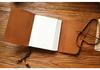 Retro Traveler's Genuine Cowhide Leather Loose-leaf Notebook - Magic Diary and Notepad