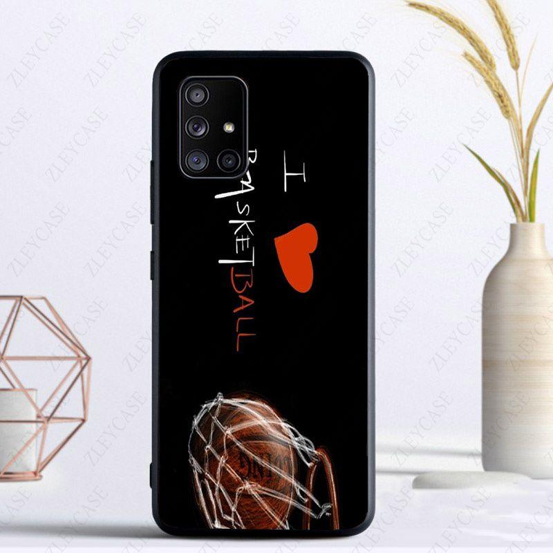 Баскетбольный чехол для телефона Samsung Galaxy A13 A53 A11 A12 A32 A22 A52S 5G A10 A41 A42 A33 A20E A30S A40 A51 A71 A21S, чехлы