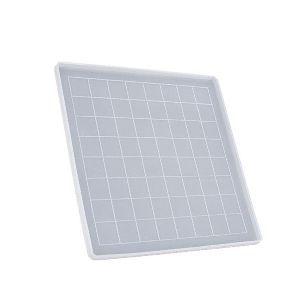 Силиконовая форма для шахматной доски DIY Эпоксидная заливка Шахматная форма для DIY поделок Кристальная эпоксидная форма для шахматной доски Дропшиппинг Оптом