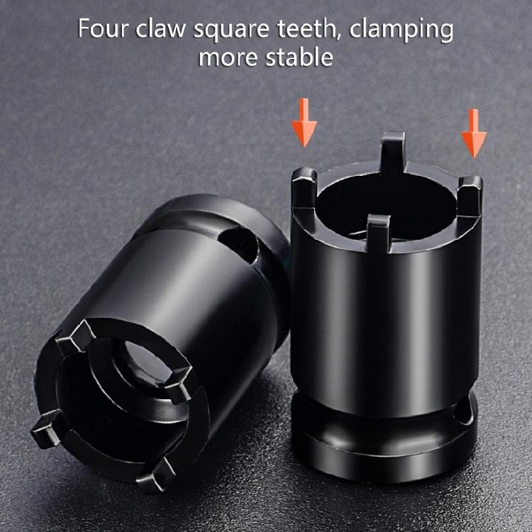 2 шт. Ключ-насадка для угловой шлифмашинки с адаптером под головку 1/2 дюйма, совместим со всеми 1/2 (12.5мм) Разъемы Силовой гайковерт