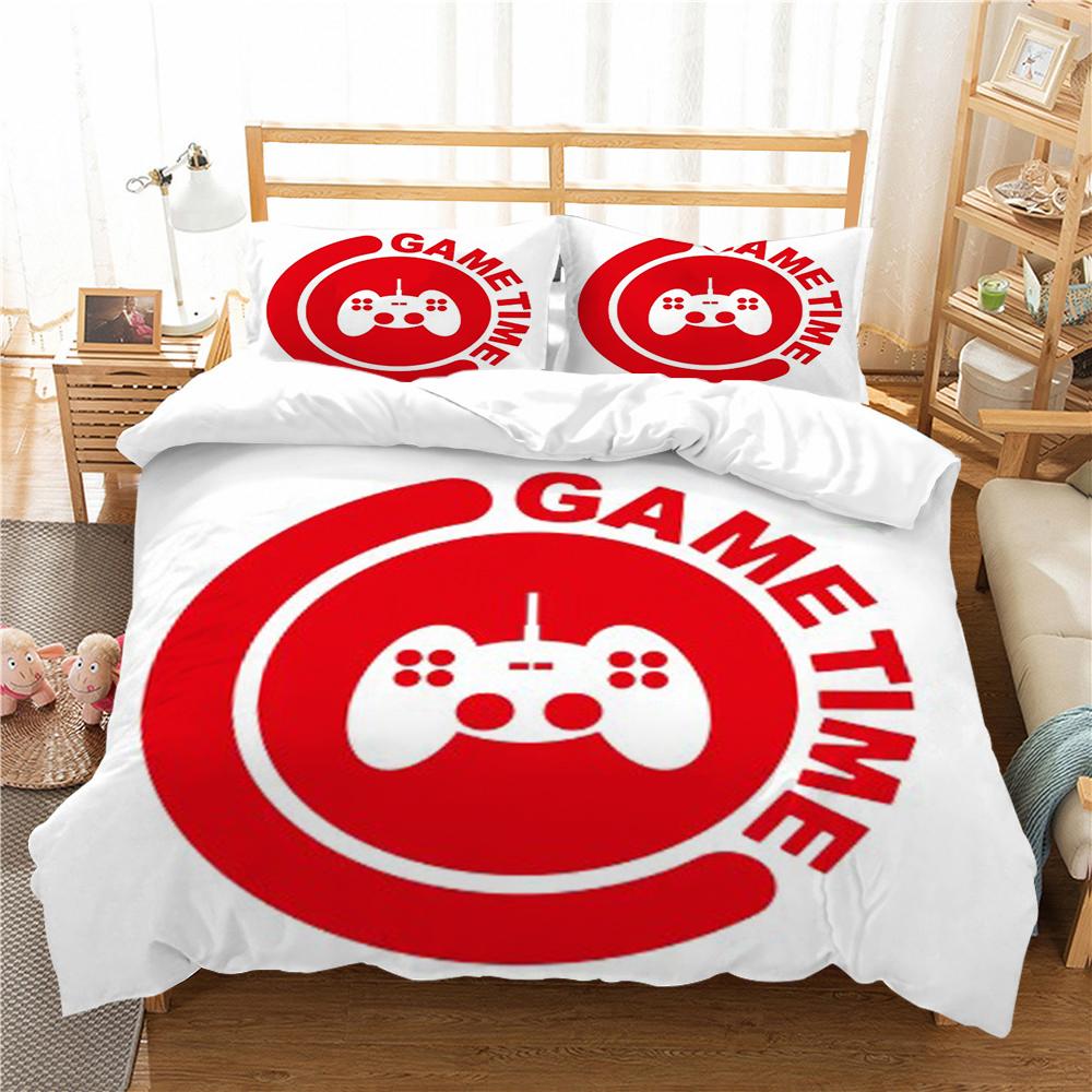 Постельное белье с 3D принтом геймера, пододеяльник, домашний декор для спальни, наволочка, пододеяльник из полиэстера