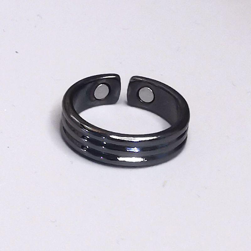 Точечное персонализированное мужское кольцо для здоровья с магнитным полем, гальванизированное розовым золотом