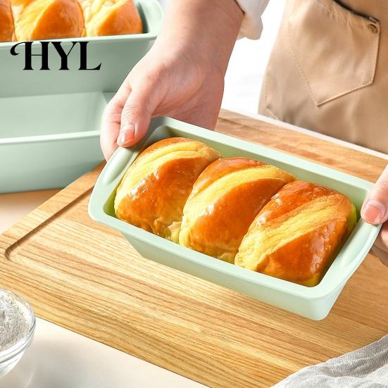 Versatile Baking Mold 1/4Pcs Silicone Bread Loaf Pan Non-Stick Pans for Professional Grade Homemade Cakes Brownies Easy Release Toast Kitchen