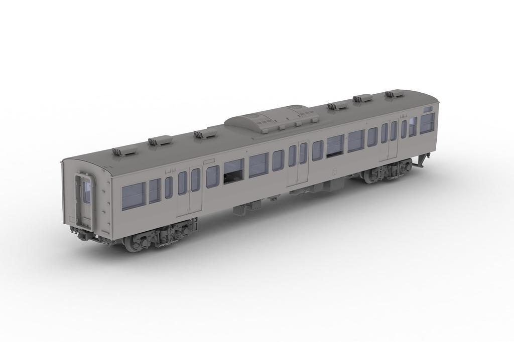 PM Office A PLUM JR East 115 Series 300 Series DC Train Saha 115 Unpainted Plastic Kit PP193 1/80