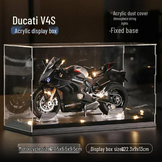 Кавасаки 1:12 Модель мотоцикла Ducati Alloy со звуком для детей