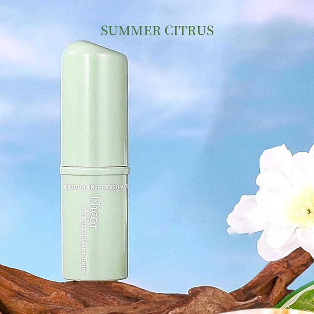 Ароматный крем-антиперспирант, стойкий свежий ароматный твердый парфюмированный бальзам, компактный портативный бальзам для тела, дезодорирующий бальзам