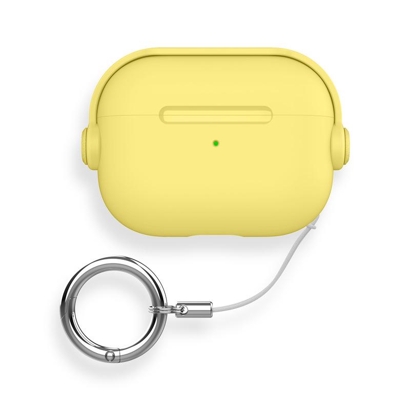 Чехол для AirPods Pro 2 с ремешком и замком на голове — подходит для AirPods 4