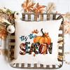 Pumpkin Fall Pillowcase Thanksgiving Party Decorative Sofa Chair Cushion Cover Bed Throw Pillow Case Home Decor Pillows Cases