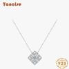 Tancise S925 Sterling Silver Luxury Personality Pendant Necklace Women's Classic Tide Necklace