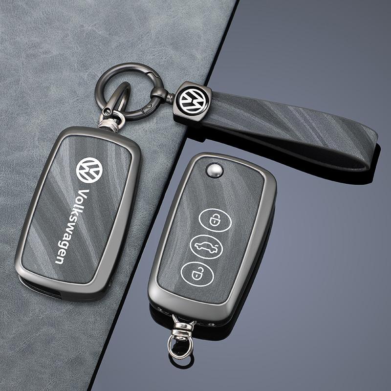Для VOLKSWAGEN Чехол-футляр из цинкового сплава для умного дистанционного ключа автомобиля Для VW Polo Golf Passat Tiguan Beetle Caddy T5 Up Eos Octavia Seat Leo