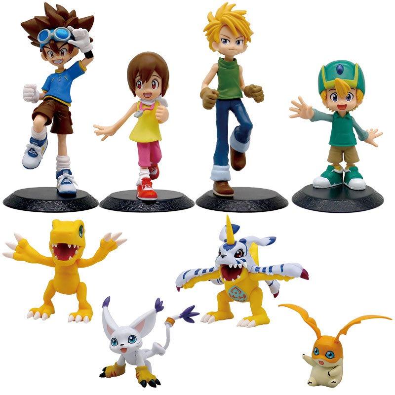 Аниме фигурка Digimon Adventure Ягами Тайчи Исида Ямато Ягами Хикари Такару экшн-модель украшения ПВХ игрушки подарки