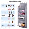 Store Shoes Keep Neat Sturdy Large Capacity Door Back Hanging Shoe Holder Wall Storage Bag