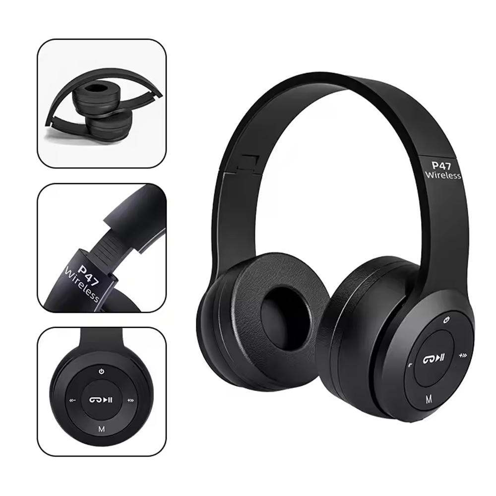 Xiaomi Беспроводные наушники P47 Bluetooth 5.0, складные, HIFI стерео с басами, для музыки, игр, детские, для смартфона