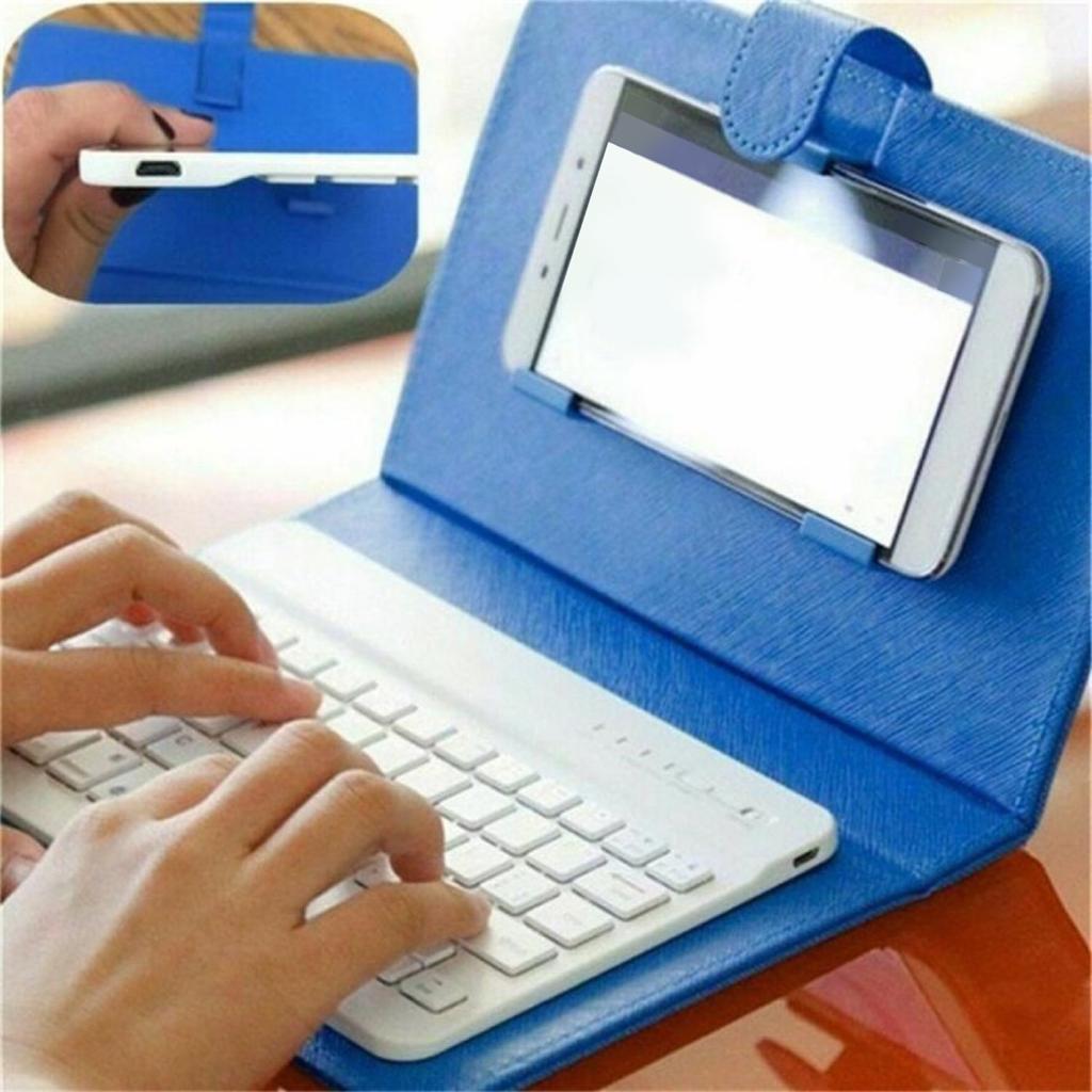 Чехол-кобура с проводной клавиатурой общего назначения для мобильного телефона Andriod 4,2–6,8 дюйма