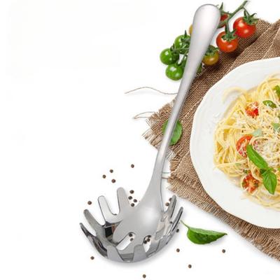 1 шт., многофункциональная ложка для лапши, ситечки для еды, нержавеющая сталь, сервер для спагетти, дуршлаг для макарон, ковш, сито для лапши, инструмент