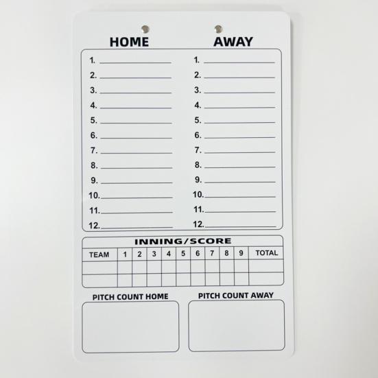 Доска для записей тренеров, доска для сухого стирания, двусторонняя белая доска для хоккея