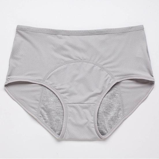 Chic Lady Panties Solid Color Anti-septic Underwear Quick Dry Lady Panties for Work