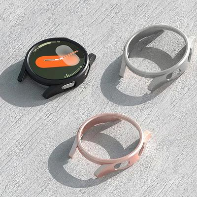 Чехол для Samsung Galaxy Watch 7 FE 40 мм 44 мм Аксессуары PC Рамка Защитный Жесткий Бампер Оболочка Крышка Galaxy Watch 7 умные часы