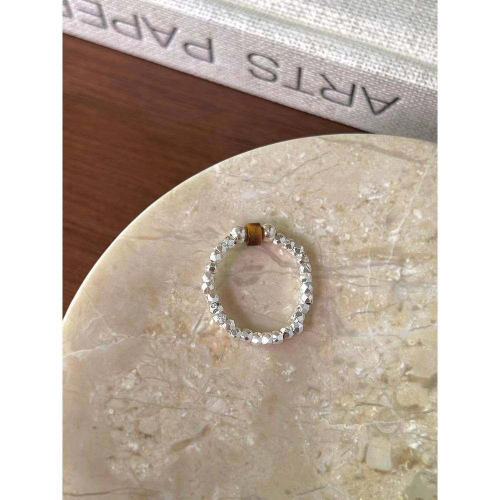 Французское ретро синее кольцо-бабочка, чувство дизайна, темперамент, личность, простое, холодное чувство, универсальное кольцо