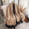 Imitation Cashmere Scarf Women'S Thickened Fringed Warm Shawl Scarf Scarf