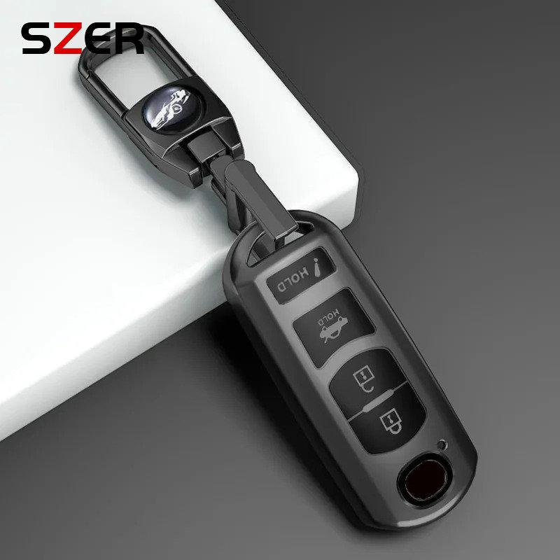 New TPU Car Key Case For Mazda 2 3 6 Demio Atenza Axela CX-5 CX5 CX-3 CX7 CX-9 3 4 CX30 2016 2017 2018 2019 Key Cover Keychain