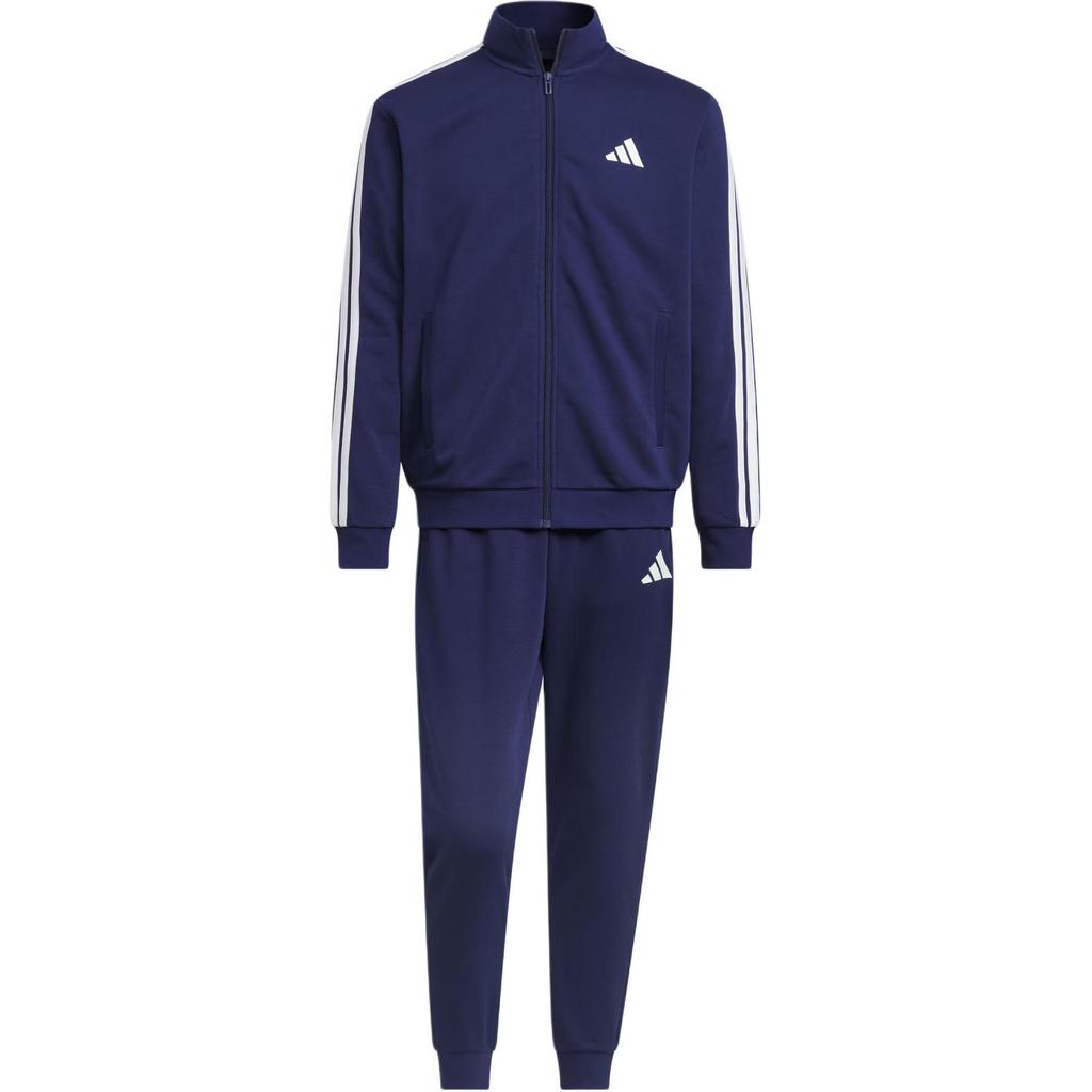 Adidas Value Range Tracksuit Comfortable Soft Long Sleeve Jacket Fashionable Versatile Cuffed Pants Casual Sports Set Unisex Tracksuit JZ0109