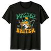 Футболка для рыбака 'Master Baiter' Смешной подарок рыболову Футболка для рыбака Унисекс