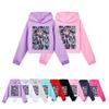 Kids Girls Anime Cartoon POP Singer Super Star Rumi Mira Zoey Printed Casual Long Sleeves Hoodies Sweatshirt Top