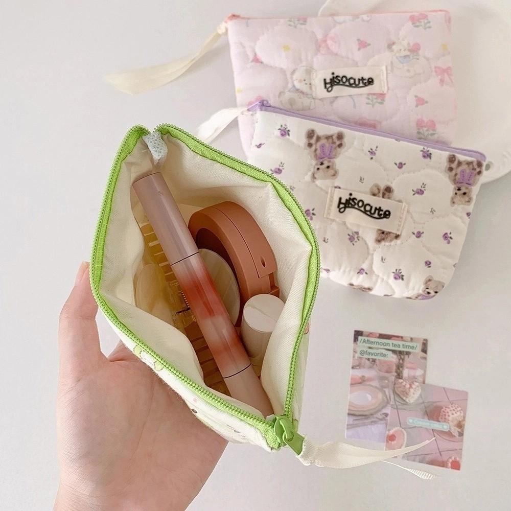 Sweet Lace Korean Style Pencil Case Desktop Storage Bow Pencil Pouch Bow Stationery Bag  Children