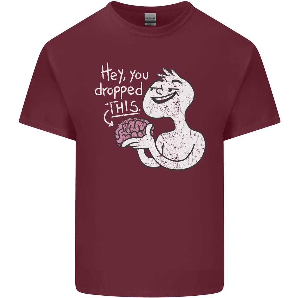 U Dropped Your Brain Sarcastic Stupid Dumb Unisexs Light Cotton TShirt