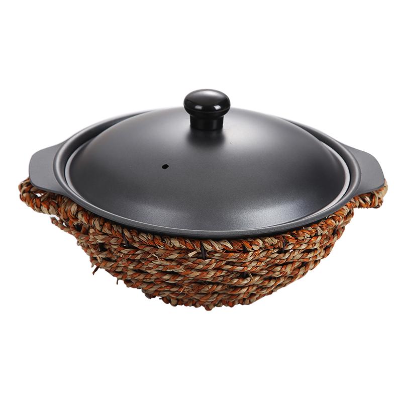 Глиняный горшок Huang Men Ji - Чугунный горшок для риса и курицы, Горшок для хрустящего риса, Жаропрочный хот-пот