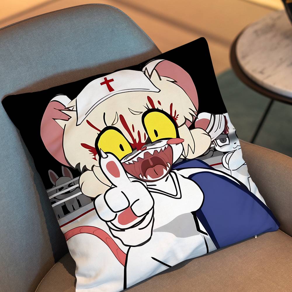 Lorna Damm Terrible Mouse Pillow Case Pillow Case Living Room Sofa Cushion Cover Suitable For Home Bedroom Room Decoration