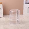 Transparent Storage Box Dust Proof And Waterproof Large Capacity Rotatable Jewelry Hairpin Jewelry Cosmetics Storage Box