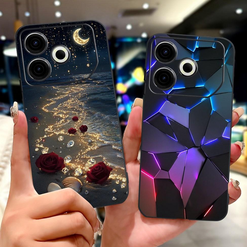 Для Tecno Pova 6 Neo 4G Чехол-крышка Роскошная Бабочка Любовь Модные Цветы Крутой Лев Расписной Чехол для Телефона Для Tecno Pova 6 Neo 4G