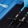CyeeLife Darts Plastic Tips Professional Soft Tip Darts Set 18g with Suitcase and 30 Extra Dart Tips for Electronic Dartboard - (Black) (Blue)